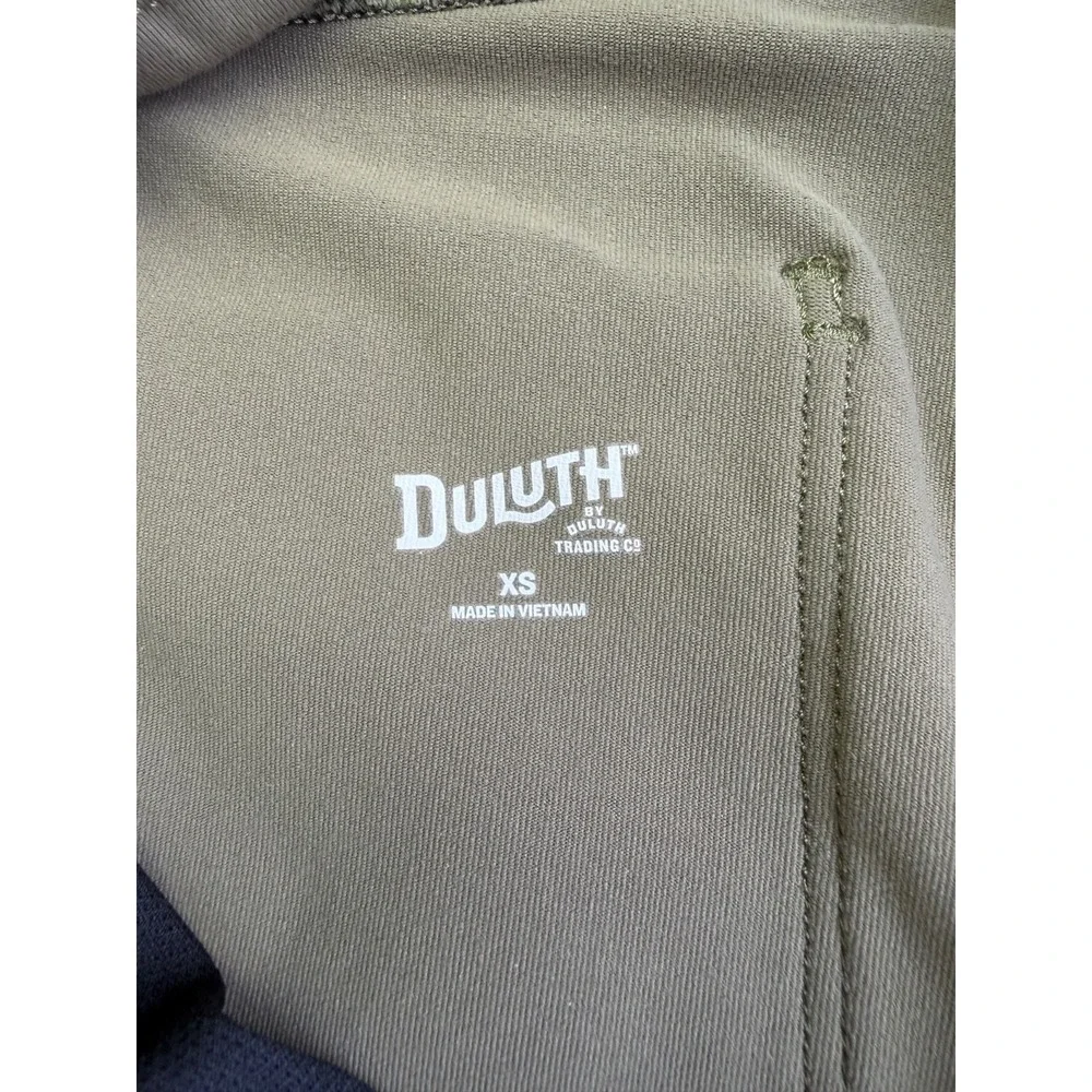 Duluth Trading Cargo Pants Capris Womens XS Olive Active Outdoor Utility Hiking